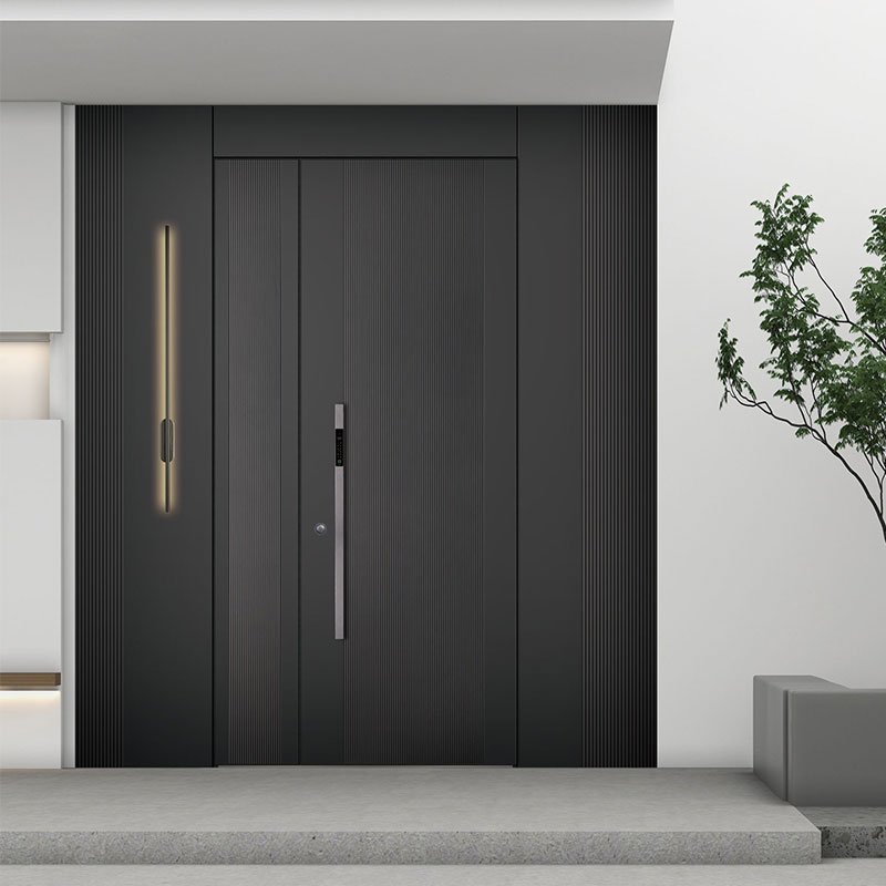 Minimalist Casting Aluminum Security Door